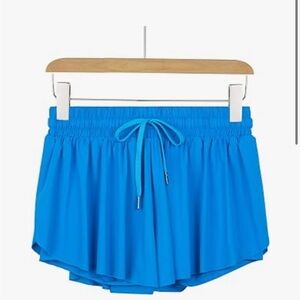 SIZE SMALL BLUE FLOWY SHORTS